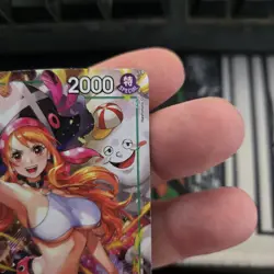 One Piece TCG English OP14-031 Nami Alt Art Parallel - Image 4