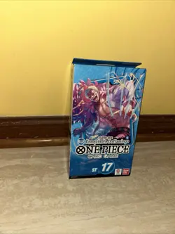 ONE PIECE CG Donquixote Doflamingo Blue STARTER DECK ST17 NEW 1 Pack of PRB-01 - Image 1