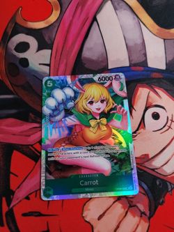 Carrot OP08-023 SR Two Legends One Piece English NM - Image 1