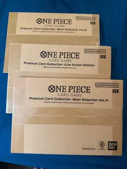 One Piece Premium Collection lot - Live Action- Vol. 2 - Vol. 4 - new - sealed - Image 1