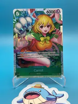 One Piece TCG OP08 Two Legends - Carrot 023 Super Rare Eng - NM - Image 1