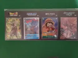 Gen Con 2023 Promos One Piece TCG Monkey.D.Luffy Digimon Dragon Ball BS Saga #ML - Image 1