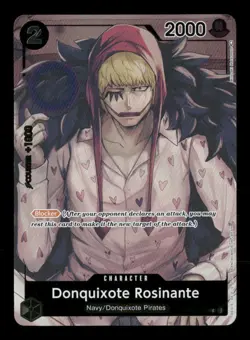 Donquixote Rosinante Box Topper C Paramount War OP02-108 NM One Piece CCG - Image 1
