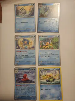 Pokemon TCG Water Lot 54 Cards - Lapras, Palkia, Vaporeon, Starters, No - Image 3