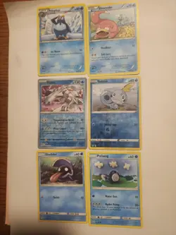 Pokemon TCG Water Lot 54 Cards - Lapras, Palkia, Vaporeon, Starters, No - Image 5