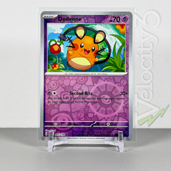 Pokemon TCG Card - Dedenne 95/198 Reverse Holo | Common | 2023 Scarlet & Violet - Image 1