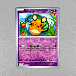 Pokemon TCG Card - Dedenne 95/198 Reverse Holo | Common | 2023 Scarlet & Violet - Image 2