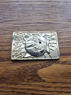 Vtg 99' Nintendo Jigglypuff 24k Gold Plated Metal Card #39 Pokemon Burger King* - Image 3