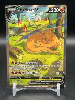 Charizard V SWSH260 SWSH: Sword & Shield Promo Cards Holo English NM - Image 1