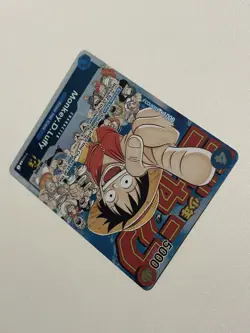 One Piece Card Game Monkey.D.Luffy p-033 Weekly Shonen Jump Promo English - Image 5