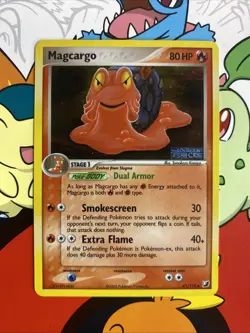 Pokemon Card - Magcargo Unseen Forces 41/115 Reverse Holo Stamped LP+ - Image 1