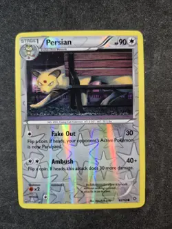 Persian 62/98 Reverse Holo Ancient Origins Pokemon Card TCG 2015 - Image 1