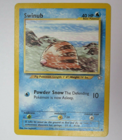 Swinub 79/111 Neo Genesis Pokemon Card - Image 1