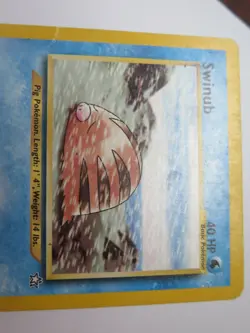 Swinub 79/111 Neo Genesis Pokemon Card - Image 3