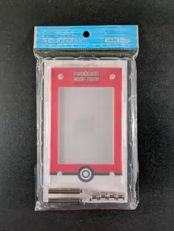 Pokemon Card Game Display Frame Monster Ball Version 2 Acrylic Card Holder - Image 1