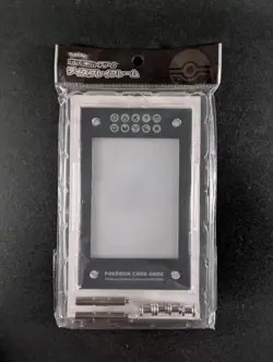 Pokemon Card Game Display Frame Black Version 2 Acrylic Card Holder - Image 1