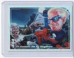 Zombies Ate My Neighbors #304 Limited Run Games Silver Trading Cards New Mint - Image 1