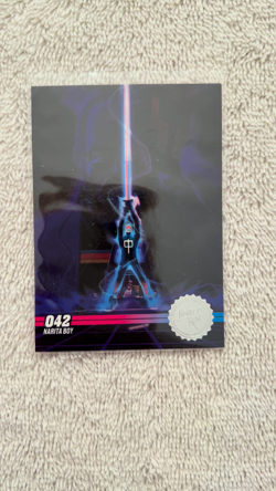 Narita Boy #042 Limited Run Games Silver Trading Cards New No Crease Tear Mint - Image 2