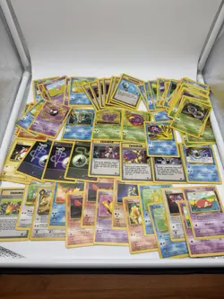 Pokemon Lot of 50+ Cards Team Rocket & Fossil WOTC LP-EX Condition 1st Edition - Image 1