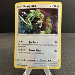Rayquaza SWSH029 Black Star Promo Holo 2020 Pokemon TCG Card - Image 1