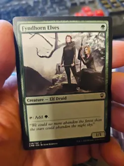 MTG - Commander Legends - Fyndhorn Elves - NM - NF - Image 1