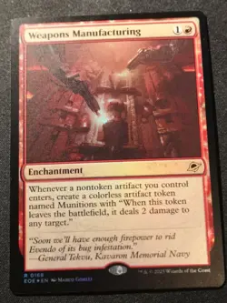 Weapons Manufacturing - Foil - EOE - MTG - EN - NM - 0168 - Image 1