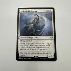 Valkyrie Harbinger NM-Mint, English Kaldheim MTG Magic - Image 1
