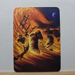 Flame Wave FOIL Elite Sorcery Contested Realm BETA - Image 2