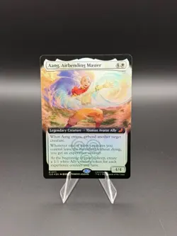 Aang, Airbending Master (Extended Art Foil) 0171 TLA - MTG - NM - Image 1