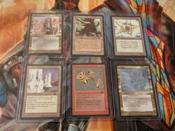 Vintage Magic The Gathering Antiques + Legends Lot - Image 1
