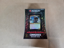 MTG Draconic Rage Commander Deck Sealed Dungeons & Dragons Forgotten Realms x1 - Image 1