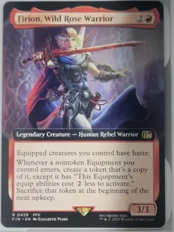 Firion, Wild Rose Warrior #137 (NM) Final Fantasy FIN Magic MTG - Image 1