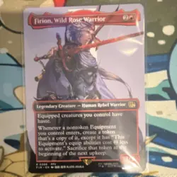 Magic: The Gathering Firion, Wild Rose Warrior Legendary Creature FFVI Red - Image 1