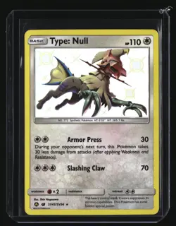 Pokemon TYPE: NULL SV45/SV94 (Hidden Fates Shiny Vault) Baby Shiny - NM/Mint - Image 1