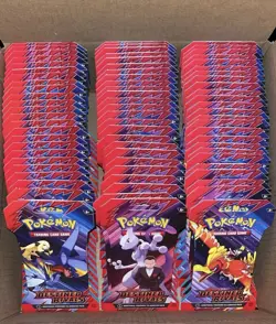 Lot of 75: Pokemon Destined Rivals Sleeved Booster Packs Factory Sealed - Image 1