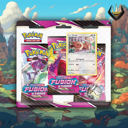Fusion Strike Pokemon Blister Pack [3 Packs] - Image 1