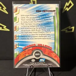 2000 Pokemon TV Animation Series 2 Heroes & Villains HV1 Ash Ketchum 🔥🔥🔥🔥🔥 - Image 5