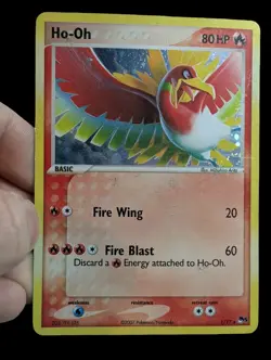 Pokemon TCG - 2007 Ho-Oh - 1/17 - POP Series 5 Holo Rare LP (Great condition) - Image 1