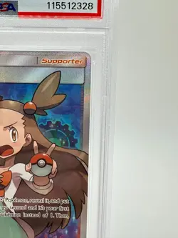 2019 POKEMON SUN & MOON TEAM UP: Jasmine #177 - Full Art - PSA 8 - Image 4