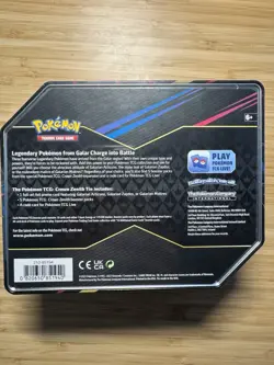 POKEMON CROWN ZENITH GALARIAN ZAPDOS SEALED TIN - Image 2