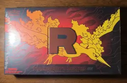 Factory Sealed Pokemon Team Rocket’s Moltres EX Ultra Premium Collection UPC - Image 1