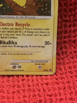 Pokemon TCG - Pikachu - DP16 - Diamond and Pearl Promos - DMG Holo Rare (2007) - Image 4