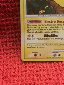 Pokemon TCG - Pikachu - DP16 - Diamond and Pearl Promos - DMG Holo Rare (2007) - Image 5