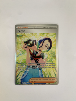 Pokemon TCG Perrin 220/167 Special Illustration Rare Twilight Masquerade NM - Image 1