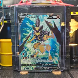 Kleavor V Promo Sword & Shield Pokemon TCG SWSH248 Full Art Black Star - Image 1
