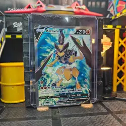 Kleavor V Promo Sword & Shield Pokemon TCG SWSH248 Full Art Black Star - Image 3