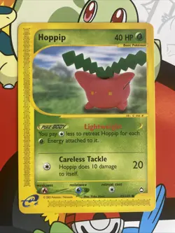 Hoppip - Aquapolis 83/147 2002 - E Reader - Pokemon TCG - WOTC - NM - Image 1