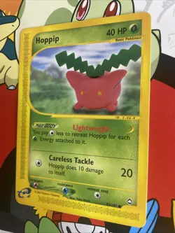 Hoppip - Aquapolis 83/147 2002 - E Reader - Pokemon TCG - WOTC - NM - Image 3