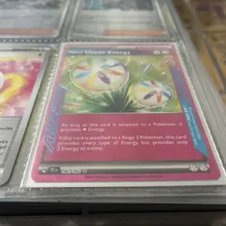 Pokemon TCG: TEF NEO UPPER ENERGY Holo Ace Spec Rare 162/162 MINT - Image 2
