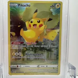 2023 POKEMON SWORD & SHIELD CROWN ZENITH #GG30 FULL ART/PIKACHU -PSA 10 GEM MINT - Image 5